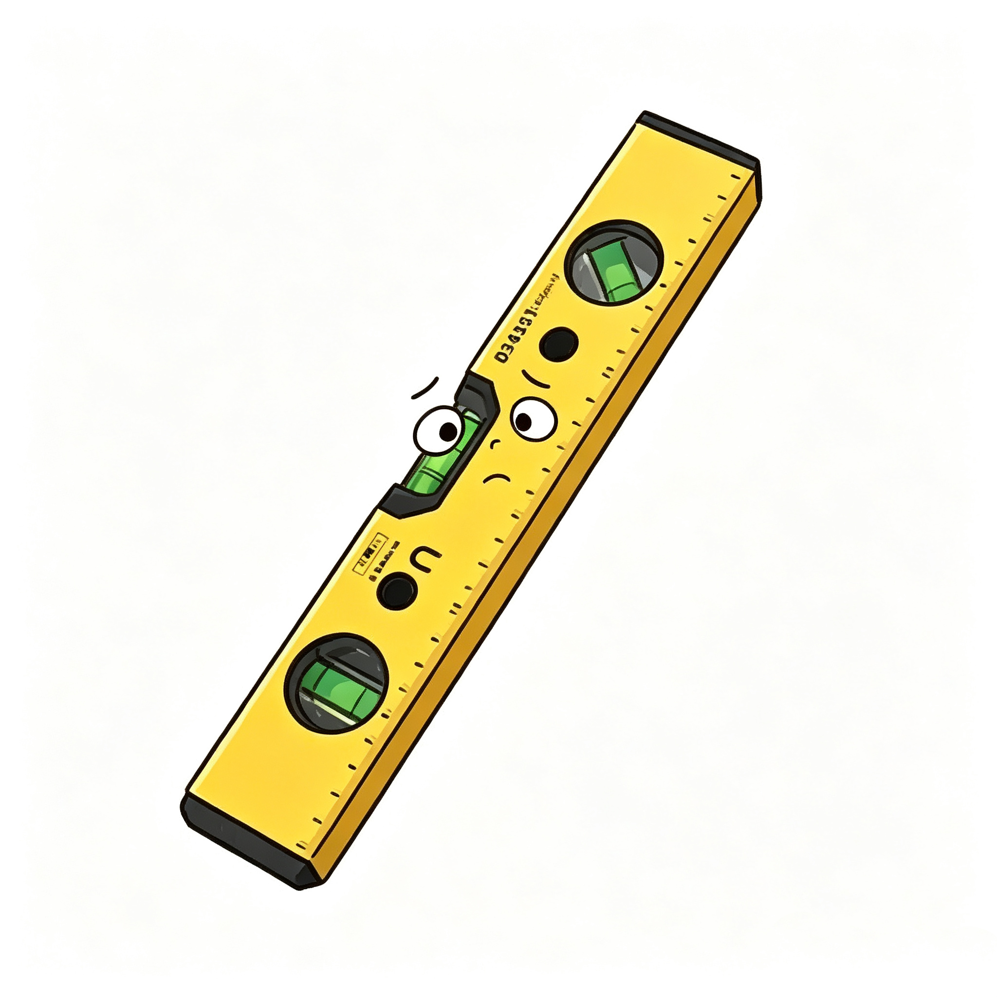 Sunny, an illustrated the spirit level